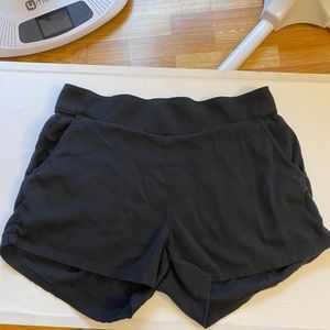 Aerie Black Flow Shorts
